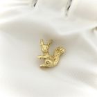 Image 11 of Solid gold squirrel pendant