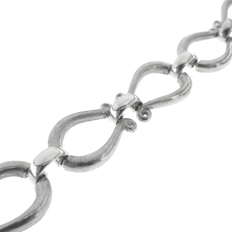Image 4 of Sturdy silver fantasy link bracelet | 21 cm