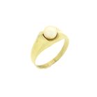 Image 1 of 8 carat ring with pearl