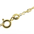 Image 4 of Gold twisted link chain | 46 cm