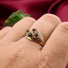 Image 4 of Vintage Gold Ring with Garnet