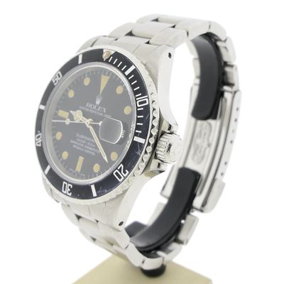 Image 2 of Rolex Submariner 16800; Vintage diving watch in full set