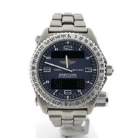 Breitling Emergency Professional E56121; Titanium men's watch with 121.5MHz emergency transmitter