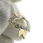 Image 5 of Gold pendant of a heart with arrow