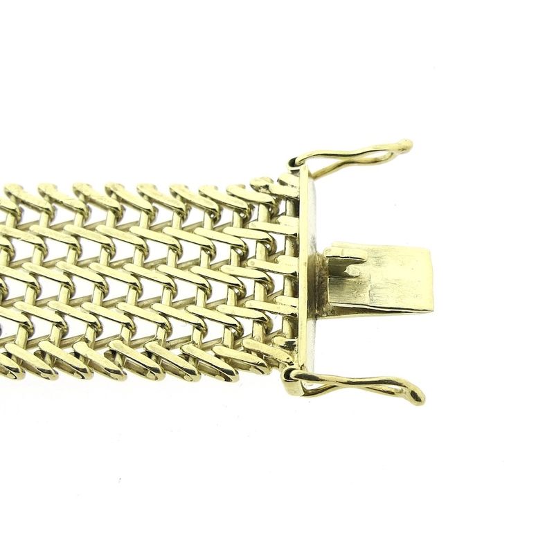 Image 7 of Golden fantasy link bracelet | 19.5 cm