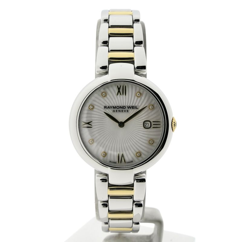 Image 11 of Raymond Weil Shine 1600-STP-00995; Bicolor women's watch with diamonds