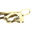 Image 11 of Gold Panther Pendant; Diamond 0.02 ct; 14K