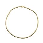 Image 6 of Gold snake link necklace