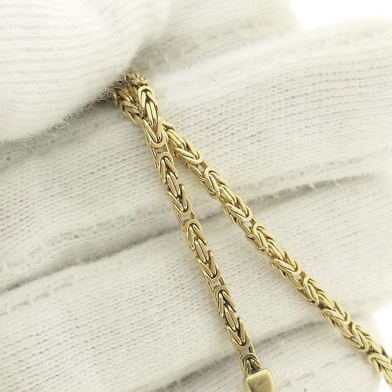 Image 7 of Gold king's link bracelet | 20 cm