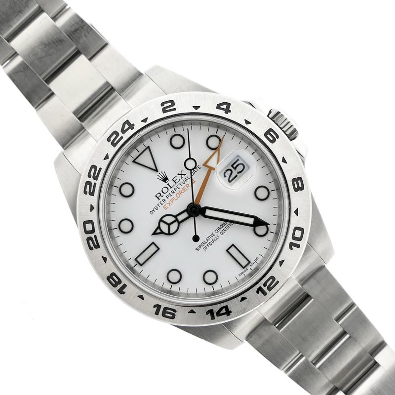 Image 12 of Rolex Explorer II 42mm 'Polar' 216570; Automatic men's watch