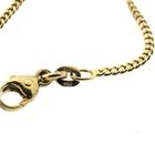 Image 3 of Gold gourmet link chain | 54 cm
