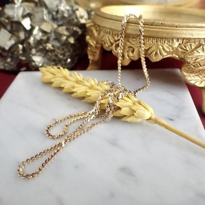 18K Gold S-link Chain | 52.5 cm Image 2 of 18K Gold S-link Chain | 52.5 cm