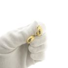 Image 12 of Gold-plated hoop earrings; Arpas | Ø 15.5 mm