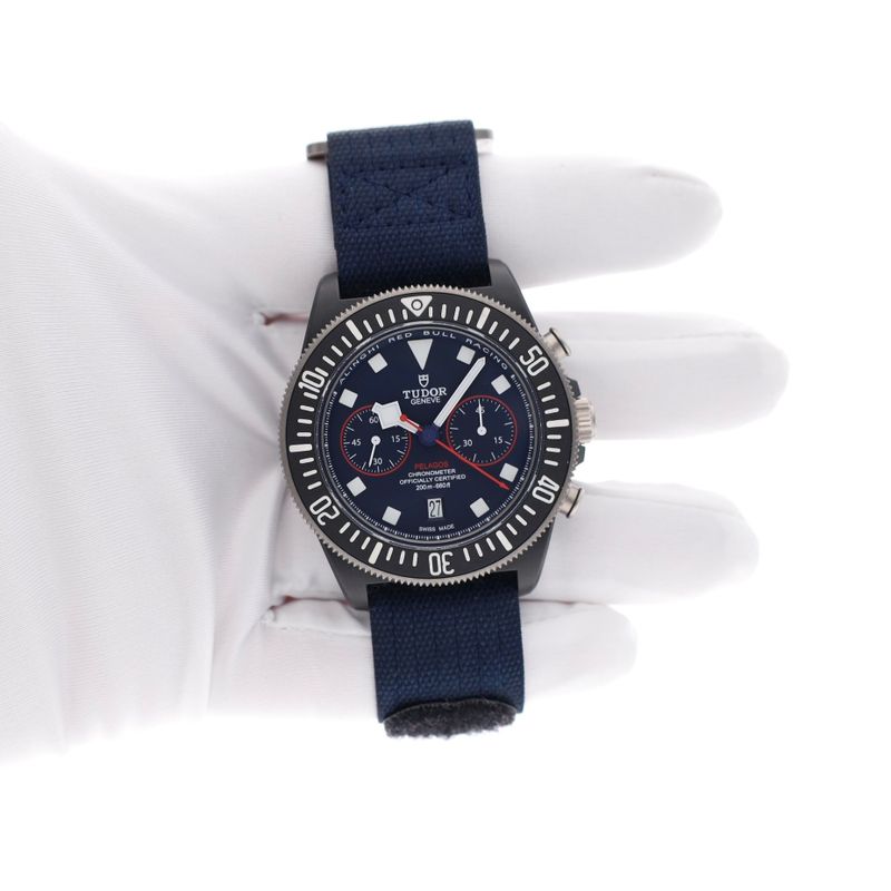 Image 7 of Tudor Pelagos FXD Chronograph 'Alinghi' 25807KN; Men's Chronograph Watch