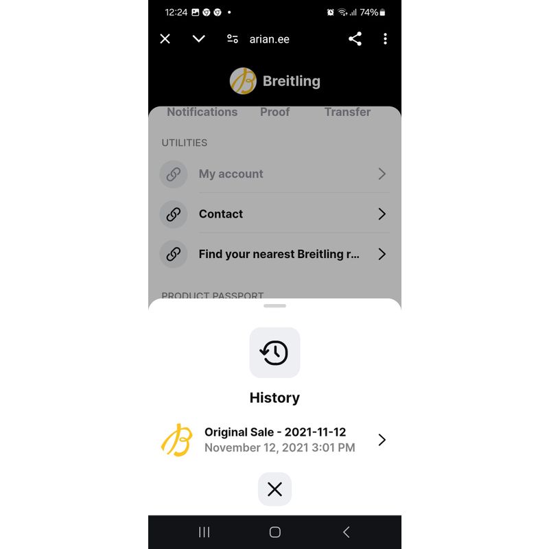 Image 17 of Breitling 'Navitimer 8' A13314; Automatic Chronograph Men's Watch
