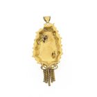 Image 5 of Antique gold pendant of a hat bell