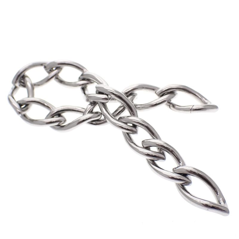 Image 5 of Silver heavy anchor link bracelet | 19 cm