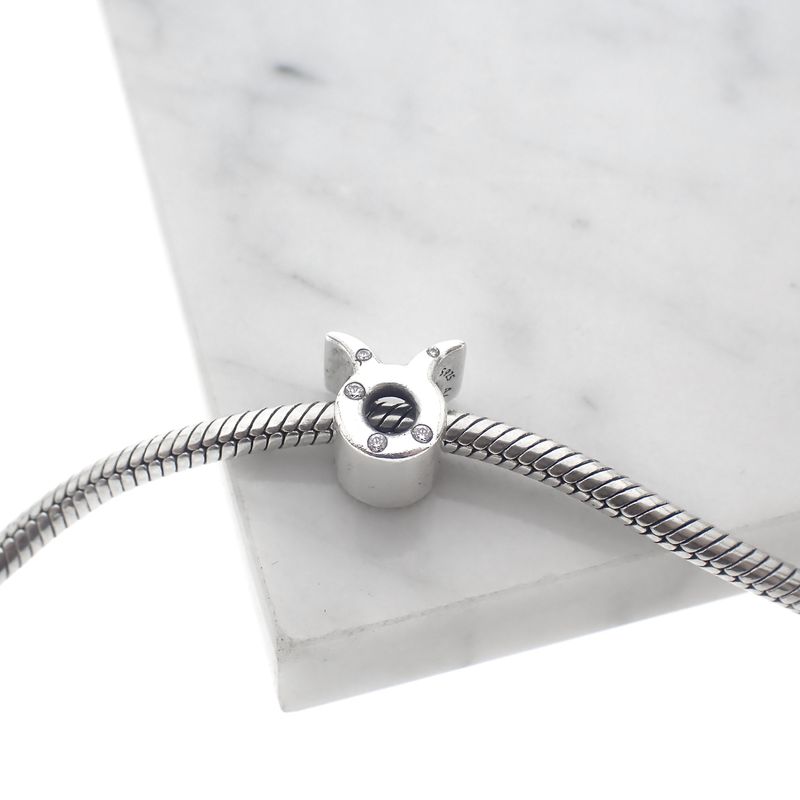 Image 6 of Pandora Moments Zodiac Sign Charm; Silver; Taurus