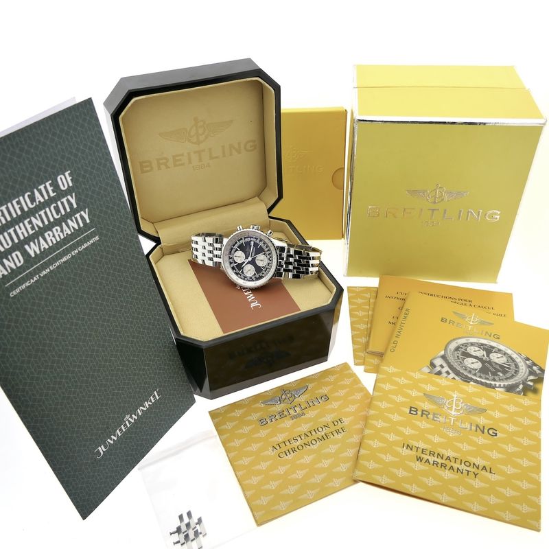 Image 15 of Breitling Old Navitimer A13322; Automatic Chronograph Men's Watch