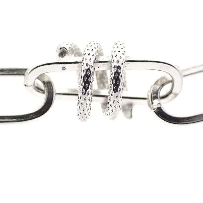 Image 8 of Silver fantasy link bracelet | 20 cm