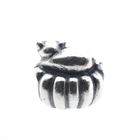 Image 4 of Pandora charm; Silver; Cozy Cat