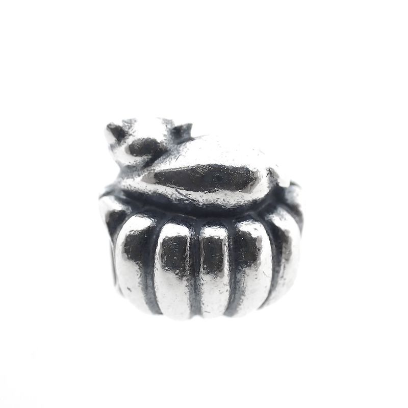 Image 4 of Pandora charm; Silver; Cozy Cat