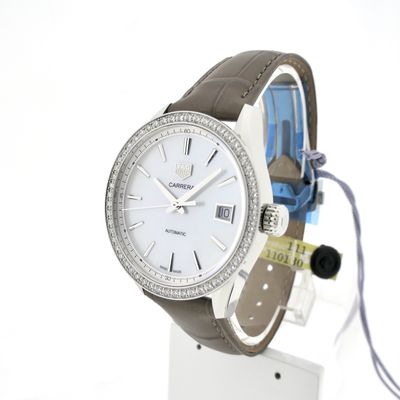 Image 2 of Tag Heuer Carrera Automatic 36mm WBK2316.FC8258; Automatic watch with diamonds