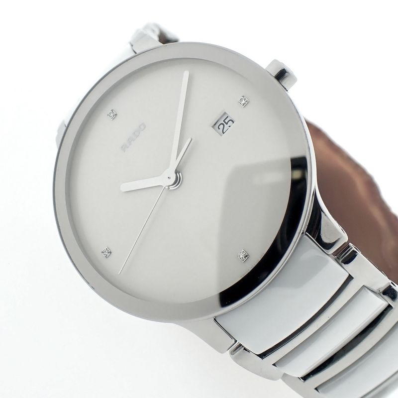 Image 7 of Rado Centrix; Unisex watch with diamonds