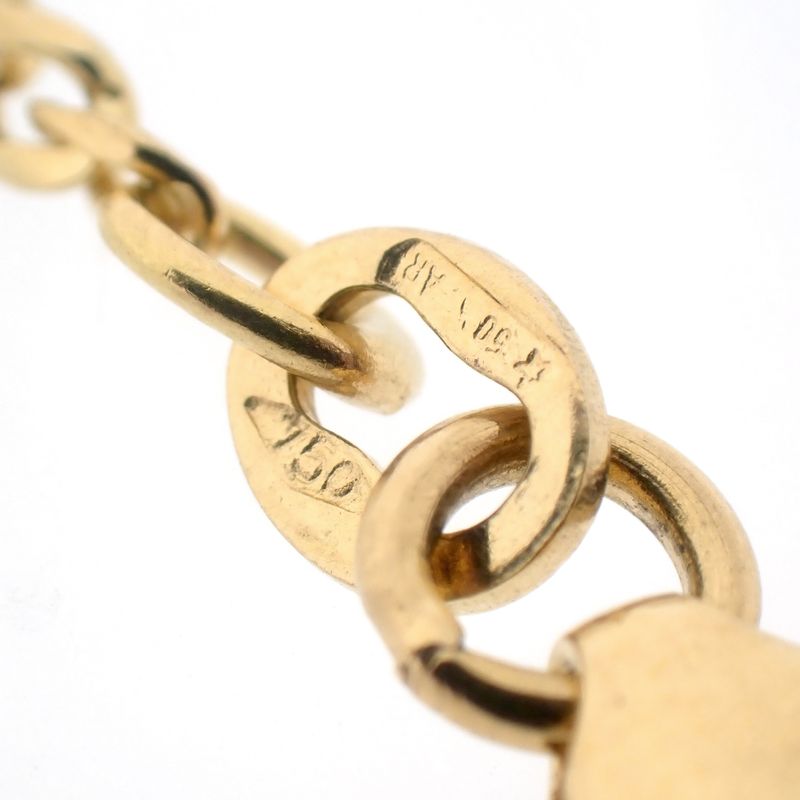 Image 9 of Two-tone gold Figaro link chain