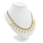 Image 3 of 14 Karat Gold Gallery Wire Link Necklace; 44 cm
