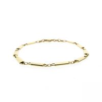 Golden fantasy link bracelet