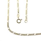 Image 1 of Gold Figaro link chain | 45.5 cm