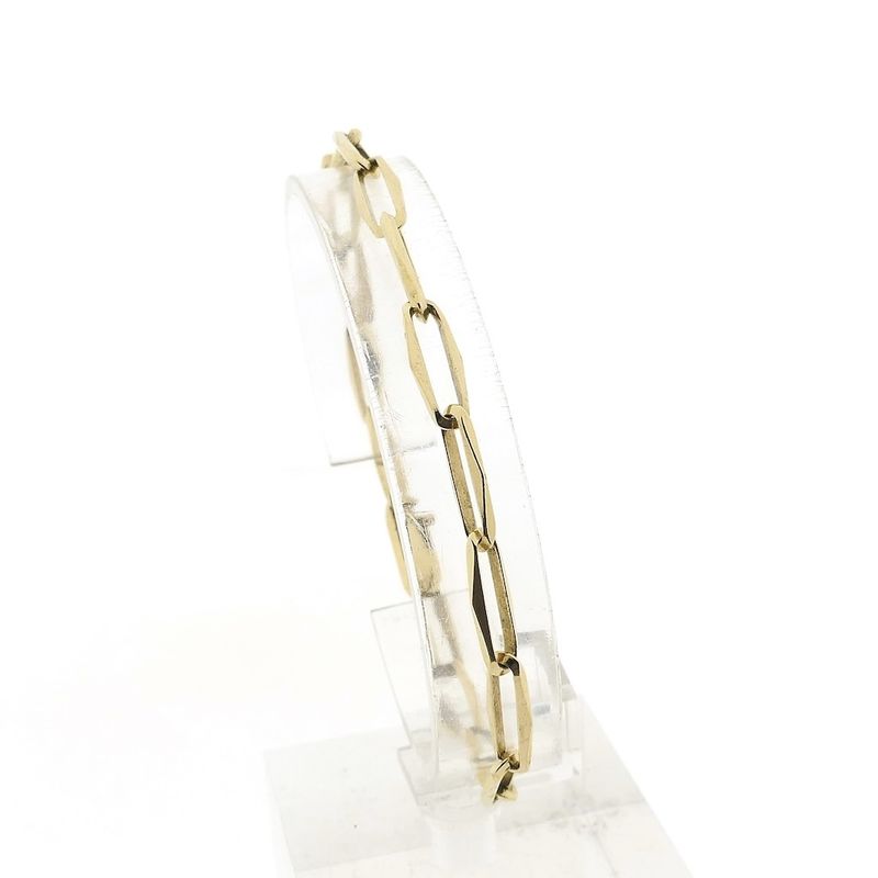 Image 1 of Gold closed for ever bracelet | 20 cm