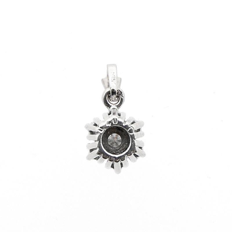 Image 8 of White gold pendant with diamonds | 0.40 ct.