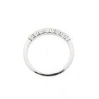 Afbeelding 5 van Witgouden rijring met diamanten; 0,40 ct.
