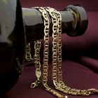 Image 2 of Gold navy link necklace