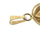 Image 6 of Gold tulip pendant with white opal