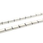 Image 6 of White gold necklace with pearl and diamond 0.05 ct.