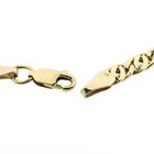 Image 3 of Gold navy/gourmet link bracelet | 19.5 cm