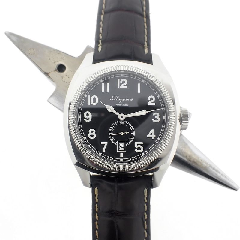 Image 16 of Longines Heritage 1935; Automatic pilot's watch for men