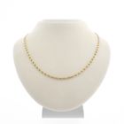 Image 1 of Gold scroll link chain | 42 cm