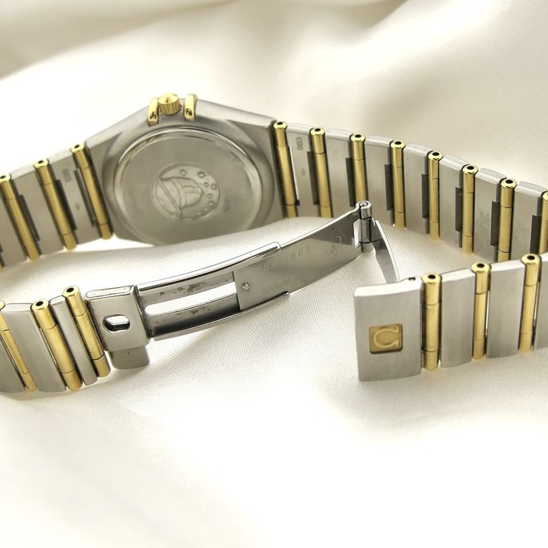 Image 12 of Omega Constellation 1282.10.00 'Full Bar'; 18k gold/steel women's watch