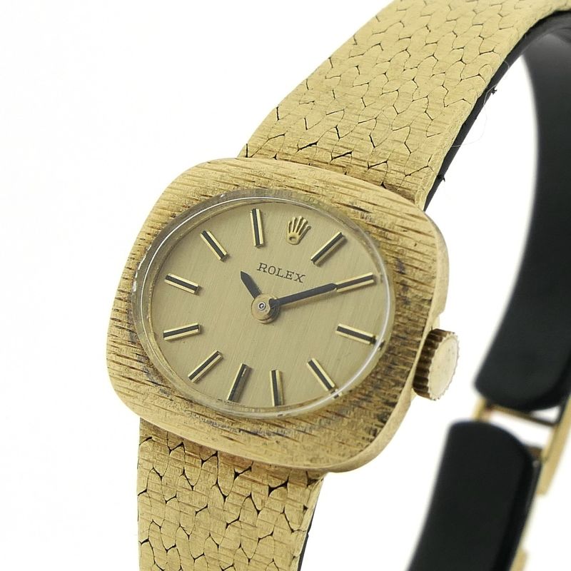 Image 2 of Rolex Vintage Ladies; 18k gold ladies' watch