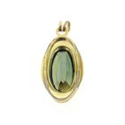 Image 7 of Gold pendant with green tourmaline