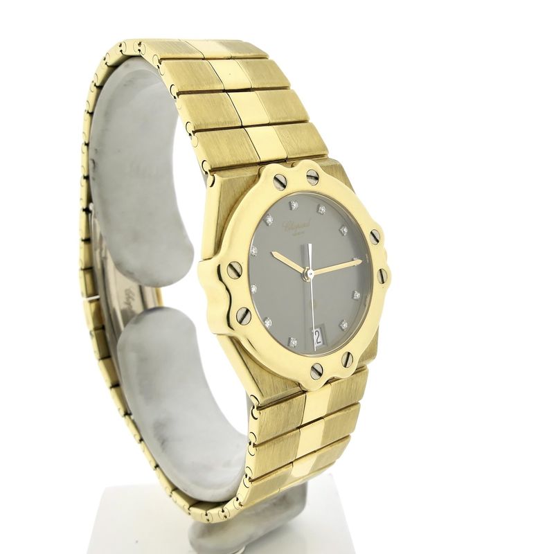 Image 3 of Chopard St. Moritz 262171; 18k gold men's/unisex watch