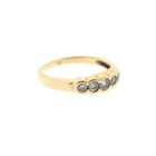 Image 5 of Gold ring with zirconia
