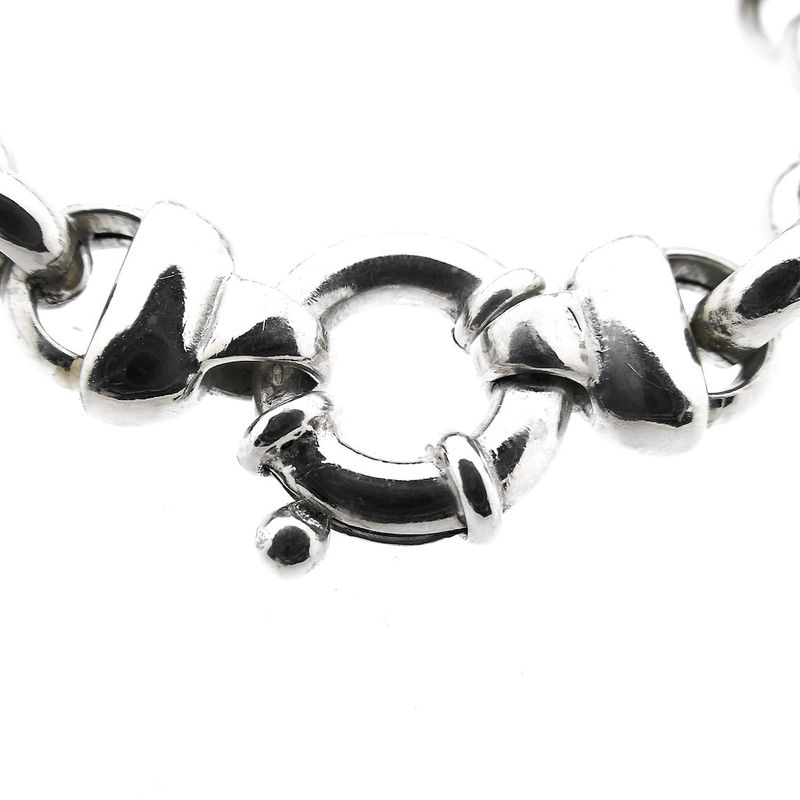 Image 5 of Silver jasseron link bracelet