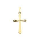 Image 1 of Gold pendant of a cross