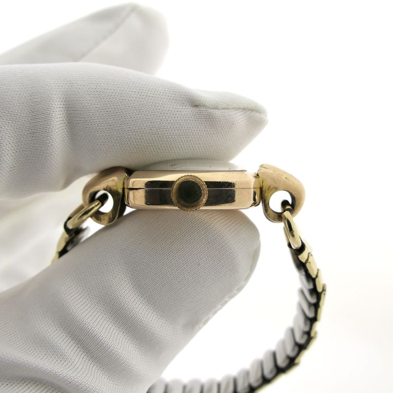 Image 11 of JW Benson 'Art Deco'; Antique 9k gold ladies' watch with Audemars movement