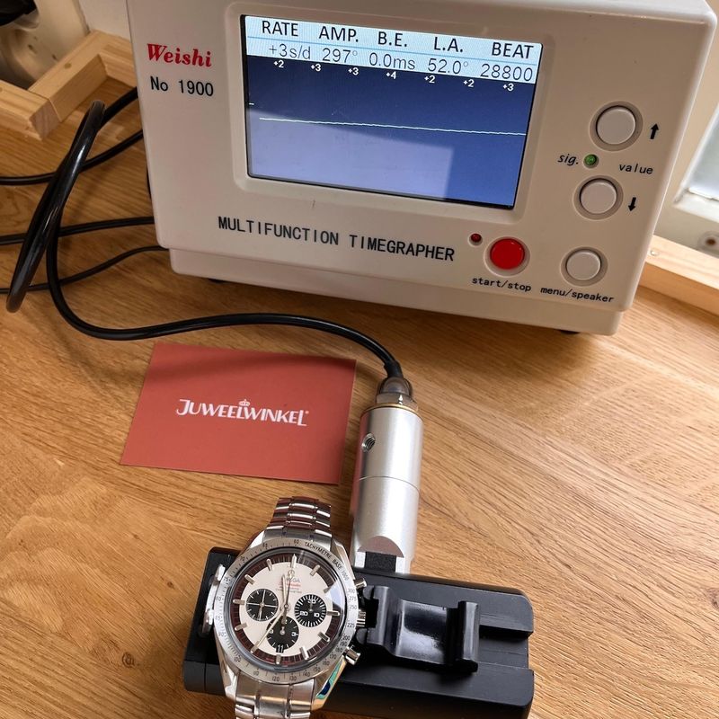 Image 23 of Omega Speedmaster 'Michael Schumacher The Legend' 3559.32.00; Chronograph men's watch